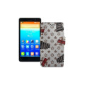 Чохол-книжка з екошкіри для телефону Lenovo S860