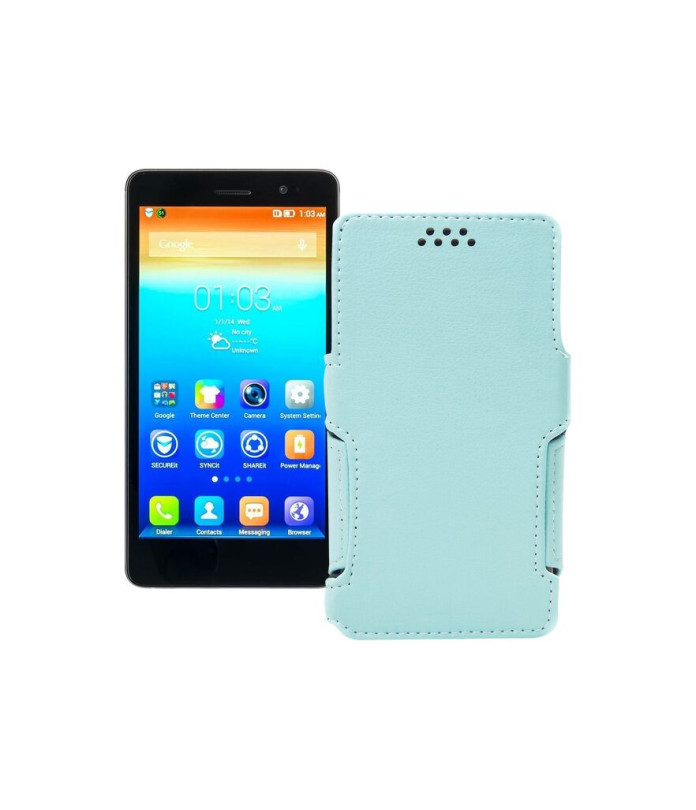 Чохол-книжка з екошкіри для телефону Lenovo S860