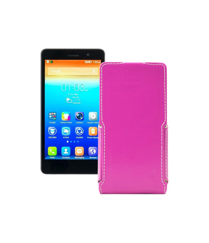 Чохол-флип з екошкіри для телефону Lenovo S860