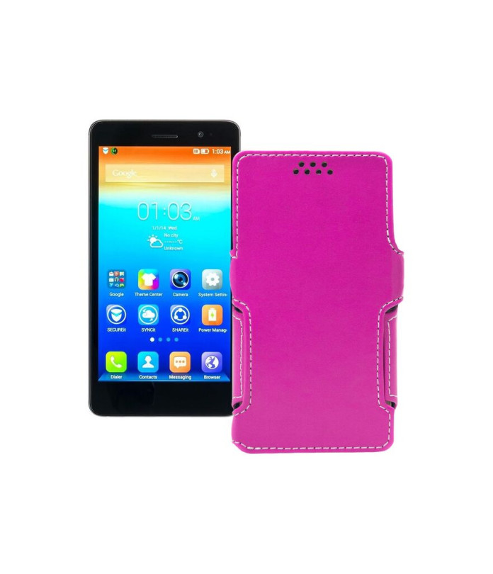 Чохол-книжка з екошкіри для телефону Lenovo S860