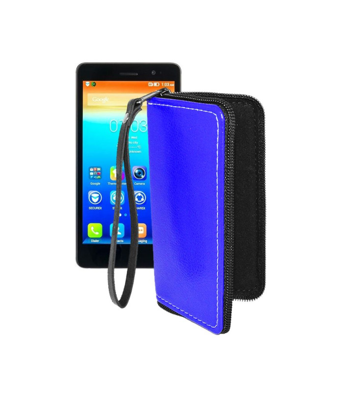 Чохол-гаманець з екошкіри для телефону Lenovo S860