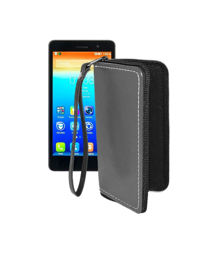 Чохол-гаманець з екошкіри для телефону Lenovo S860