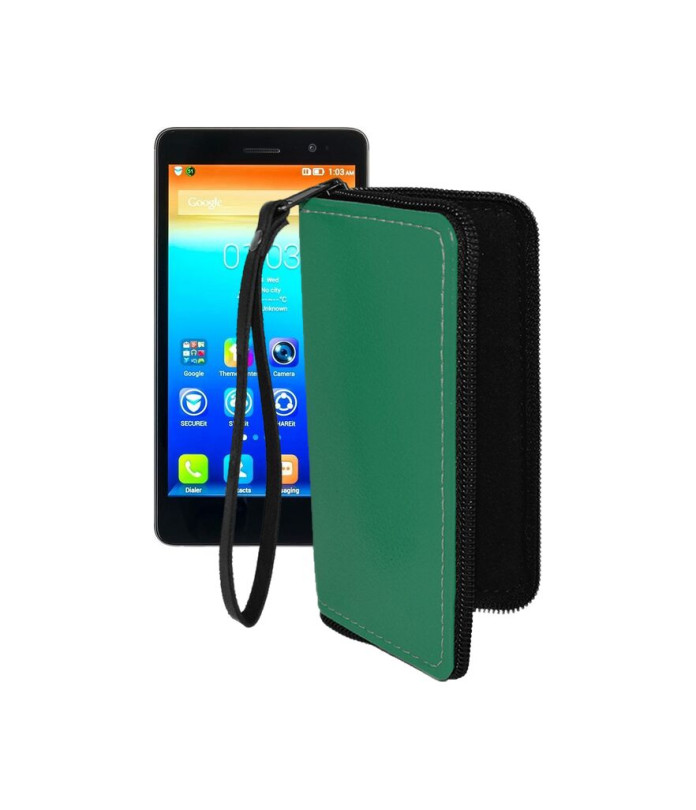 Чохол-гаманець з екошкіри для телефону Lenovo S860