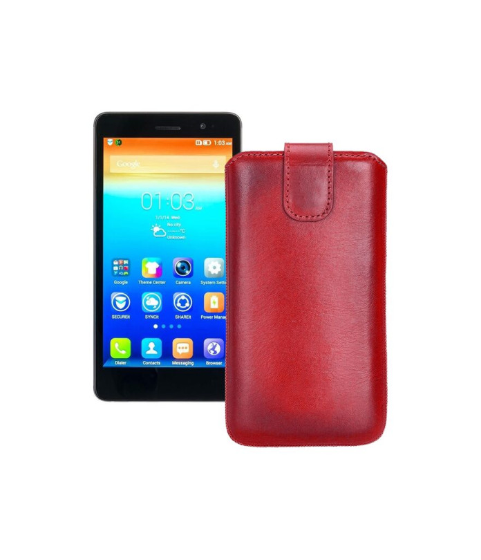 Витяжка зі шкіри для телефону Lenovo S860