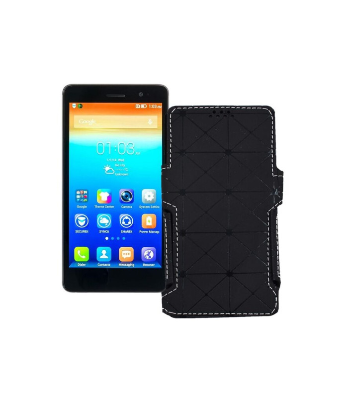 Чохол-книжка з екошкіри для телефону Lenovo S860