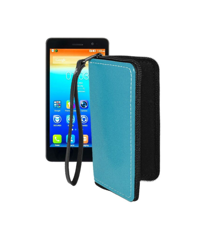 Чохол-гаманець з екошкіри для телефону Lenovo S860