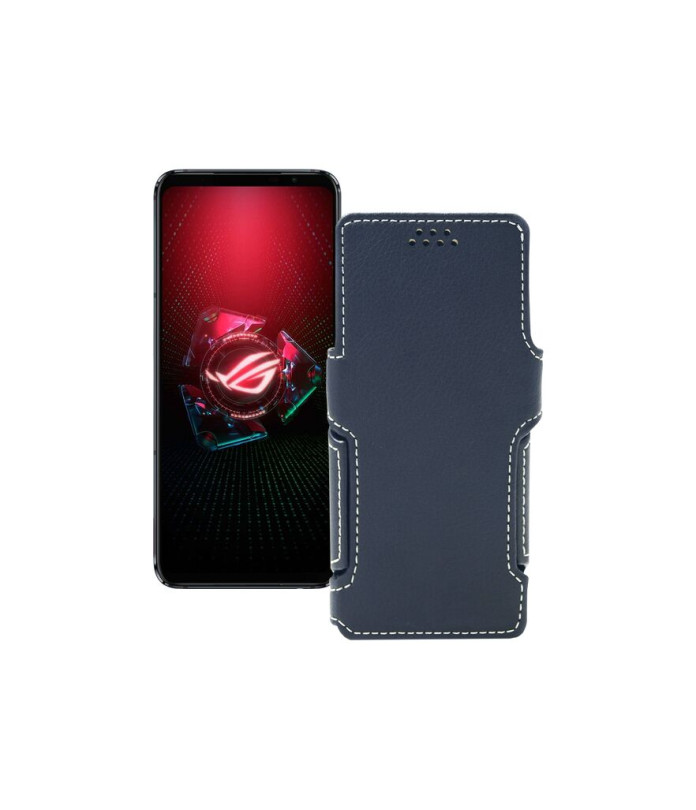 Чохол-книжка з екошкіри для телефону Asus ROG Phone 5