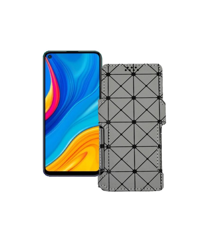 Чохол-книжка з екошкіри для телефону Huawei Enjoy 10