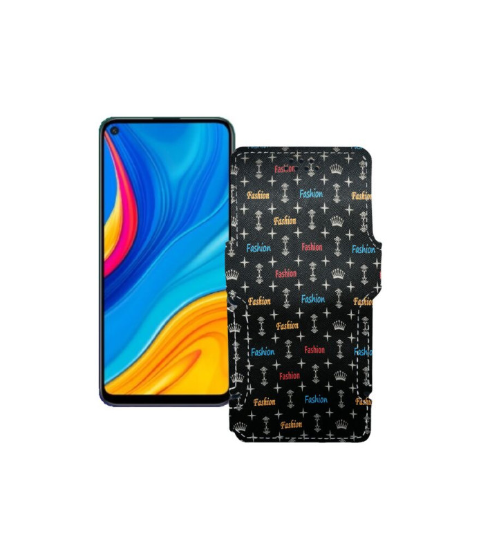 Чохол-книжка з екошкіри для телефону Huawei Enjoy 10