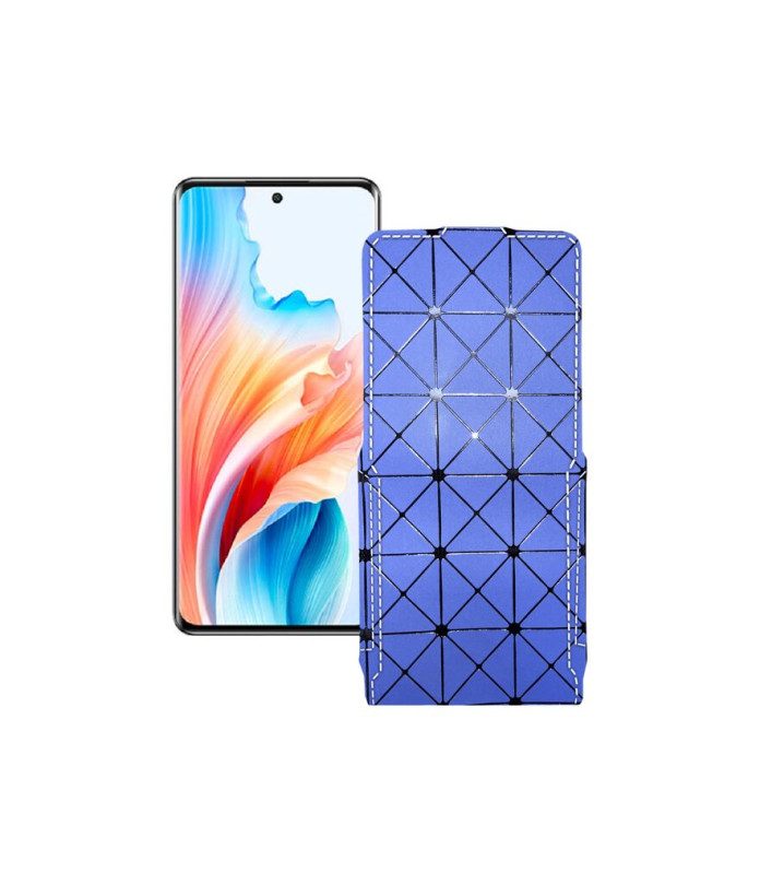 Чохол-флип з екошкіри для телефону OPPO A2 Pro