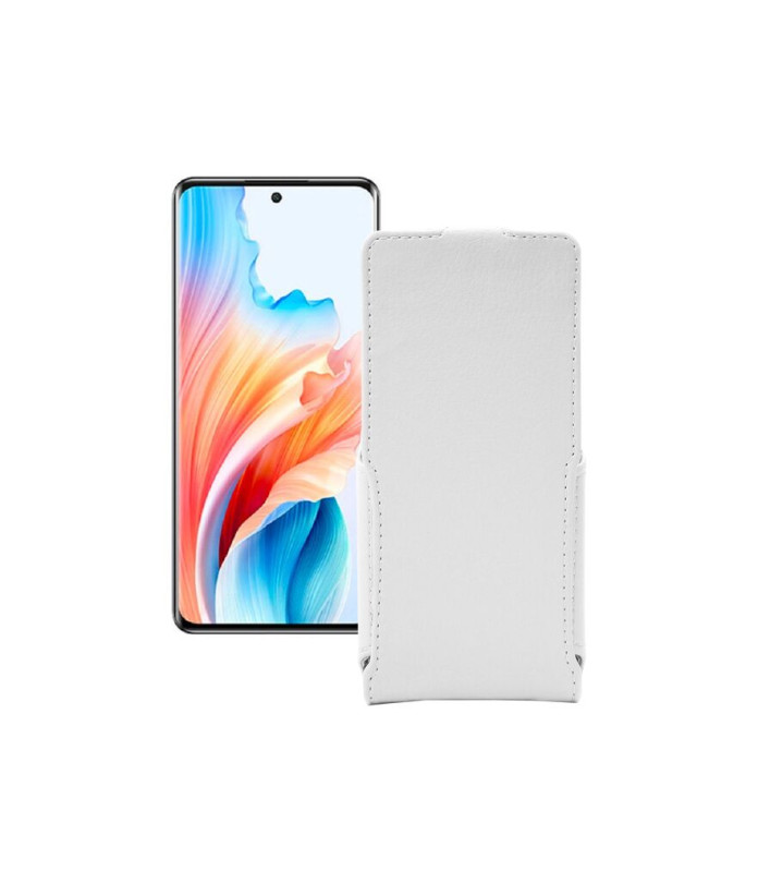 Чохол-флип з екошкіри для телефону OPPO A2 Pro