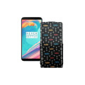 Чохол-флип з екошкіри для телефону OnePlus 5T