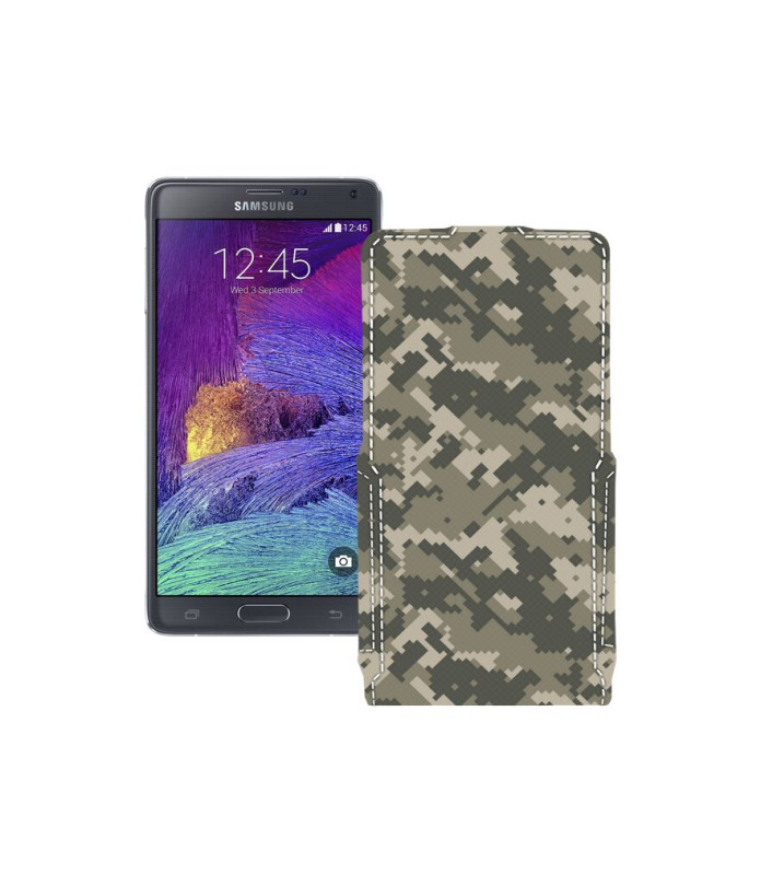 Чохол-флип з екошкіри для телефону Samsung Galaxy Note 4 (N910)