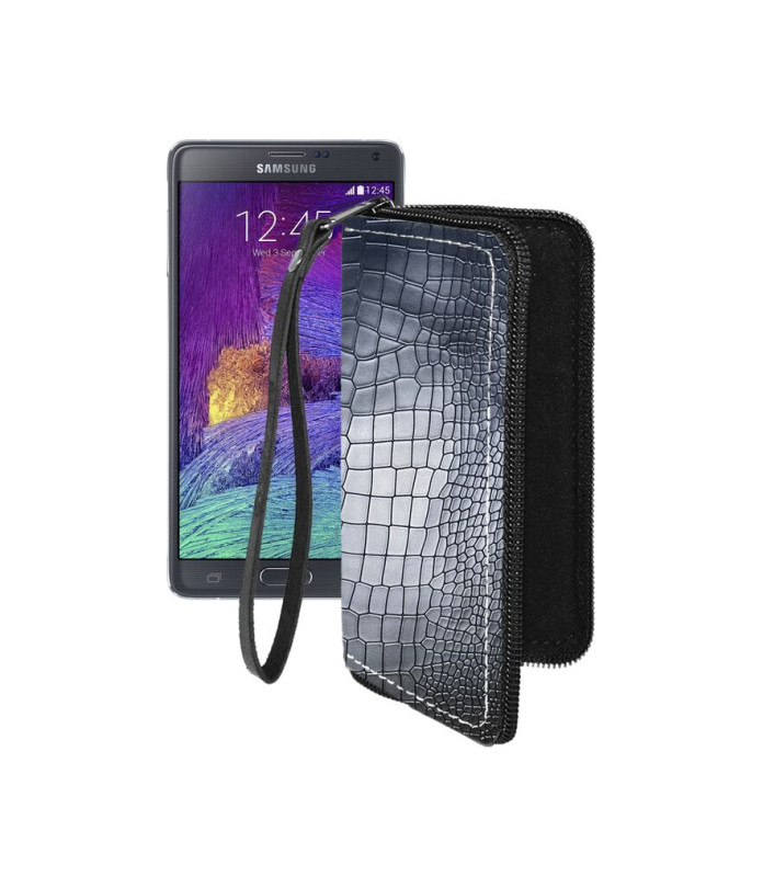 Чохол-гаманець з екошкіри для телефону Samsung Galaxy Note 4 (N910)