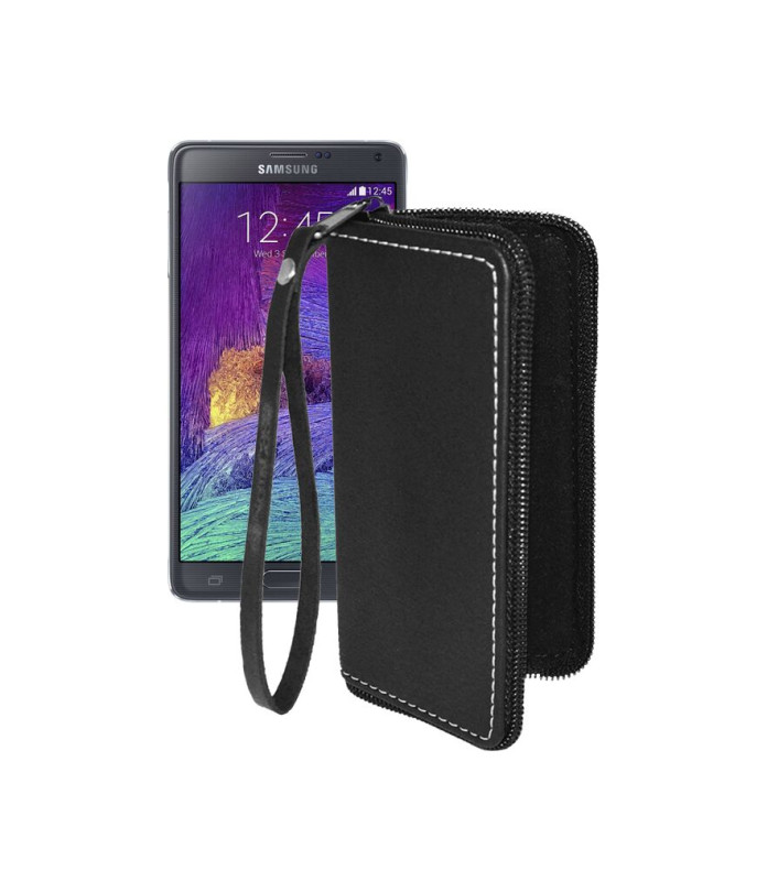 Чохол-гаманець з екошкіри для телефону Samsung Galaxy Note 4 (N910)