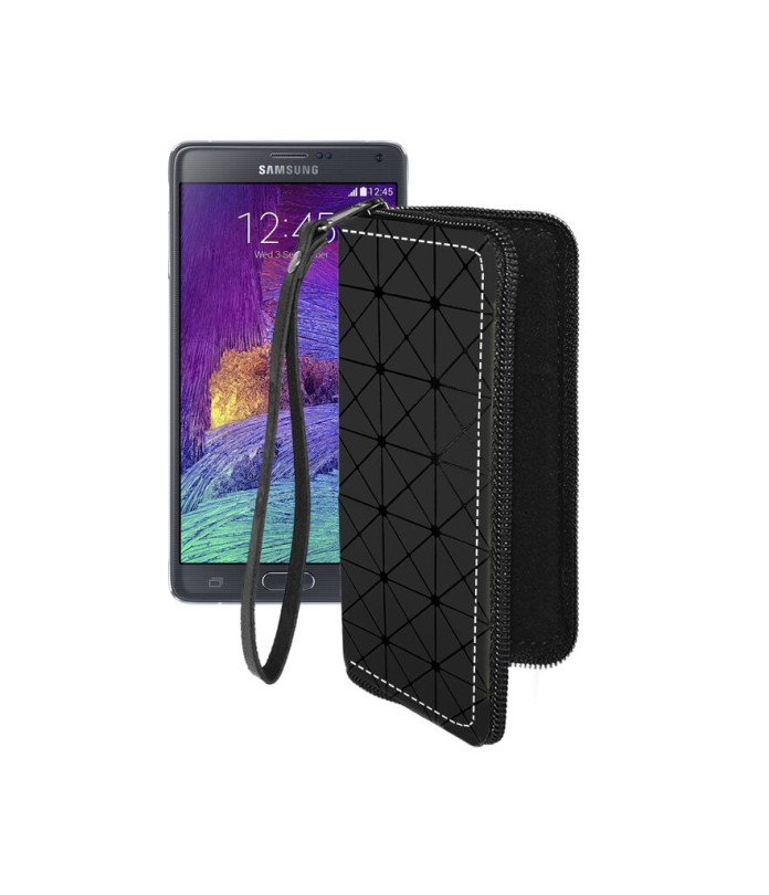 Чохол-гаманець з екошкіри для телефону Samsung Galaxy Note 4 (N910)