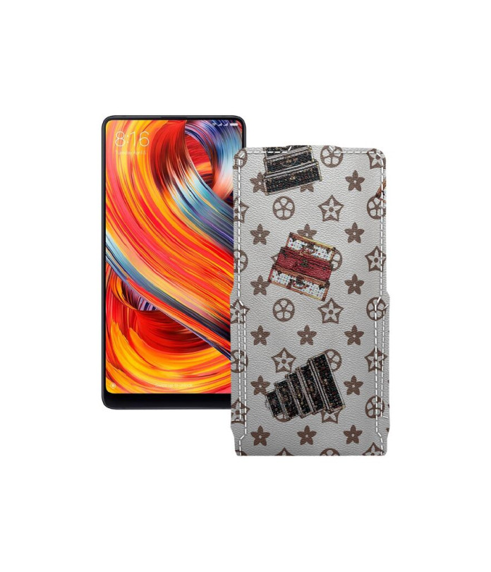 Чохол-флип з екошкіри для телефону Xiaomi Mi Mix 2s