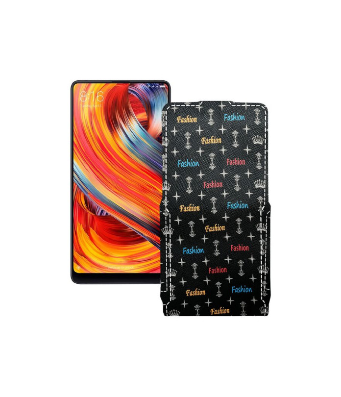 Чохол-флип з екошкіри для телефону Xiaomi Mi Mix 2s