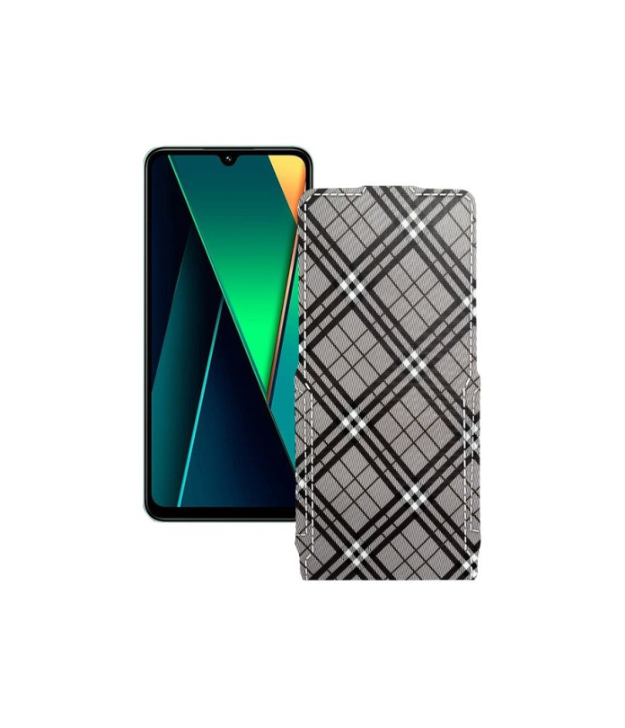 Чохол-флип з екошкіри для телефону Xiaomi Poco C75 5G