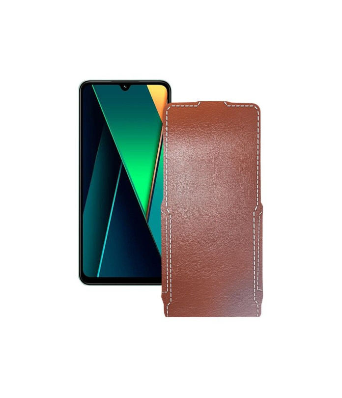 Чохол-флип з екошкіри для телефону Xiaomi Poco C75 5G