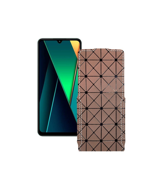 Чохол-флип з екошкіри для телефону Xiaomi Poco C75 5G