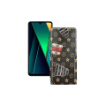 Чохол-флип з екошкіри для телефону Xiaomi Poco C75 5G