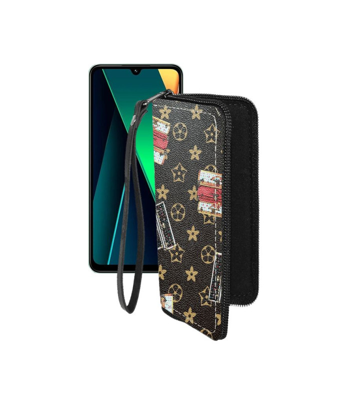 Чохол-гаманець з екошкіри для телефону Xiaomi Poco C75 5G
