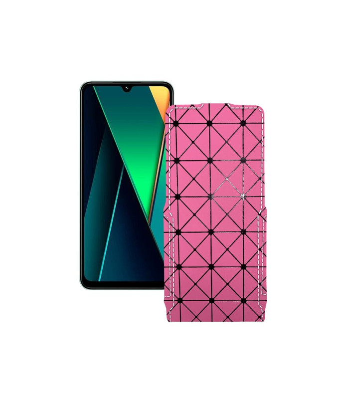 Чохол-флип з екошкіри для телефону Xiaomi Poco C75 5G