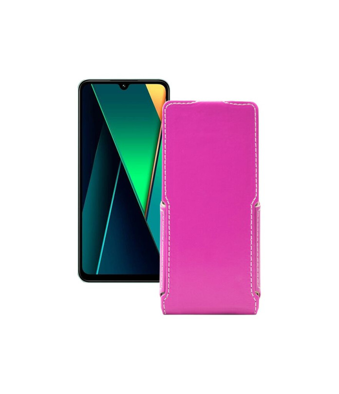 Чохол-флип з екошкіри для телефону Xiaomi Poco C75 5G