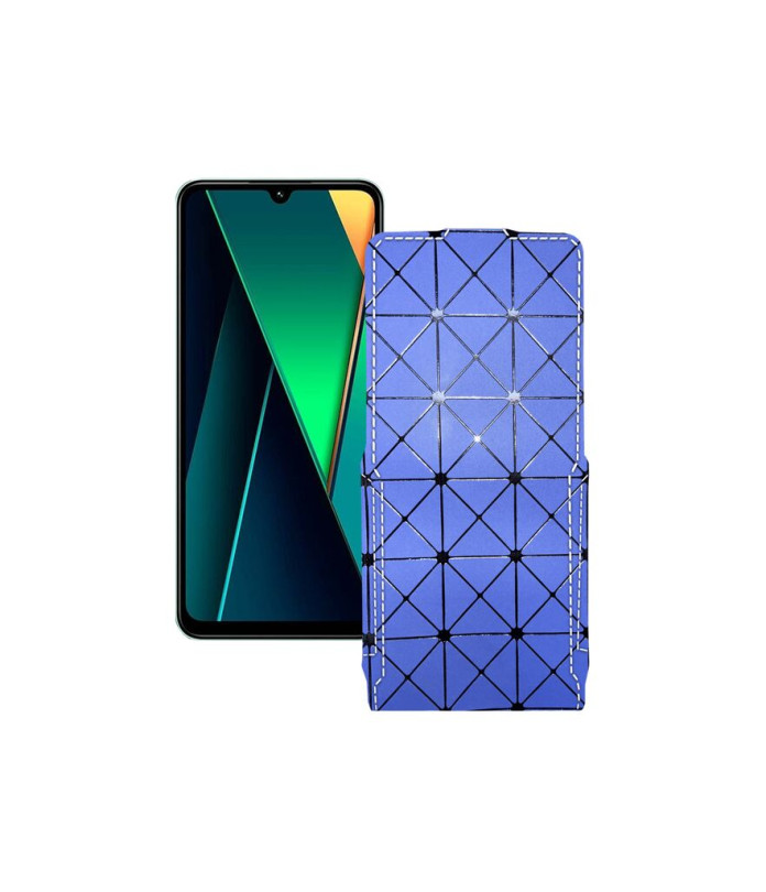 Чохол-флип з екошкіри для телефону Xiaomi Poco C75 5G