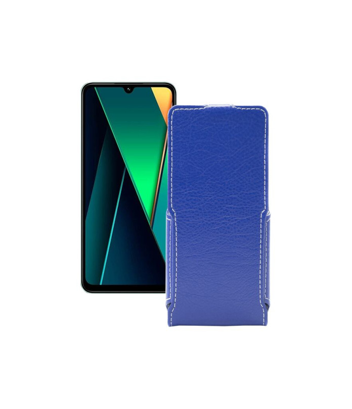 Чохол-флип з екошкіри для телефону Xiaomi Poco C75 5G