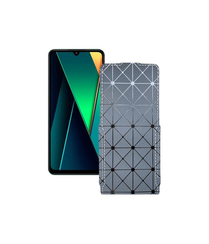 Чохол-флип з екошкіри для телефону Xiaomi Poco C75 5G