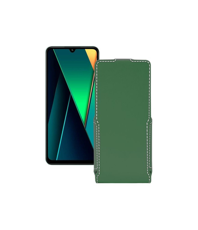 Чохол-флип з екошкіри для телефону Xiaomi Poco C75 5G