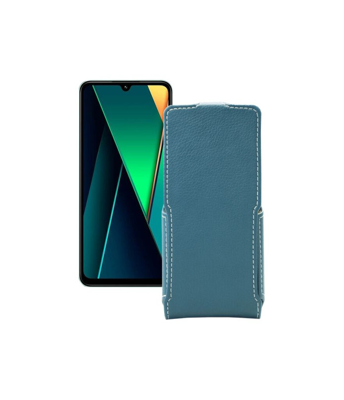 Чохол-флип з екошкіри для телефону Xiaomi Poco C75 5G