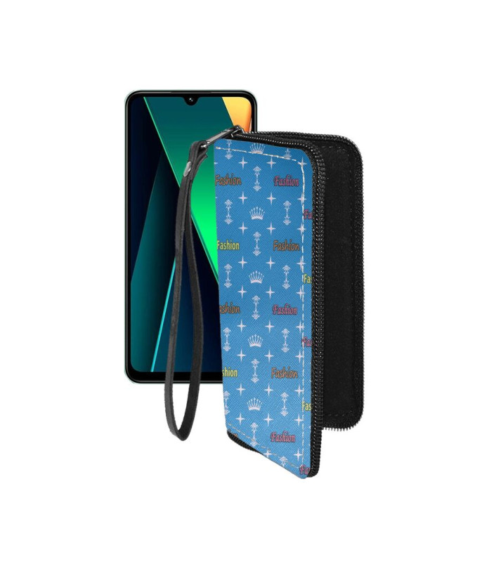 Чохол-гаманець з екошкіри для телефону Xiaomi Poco C75 5G