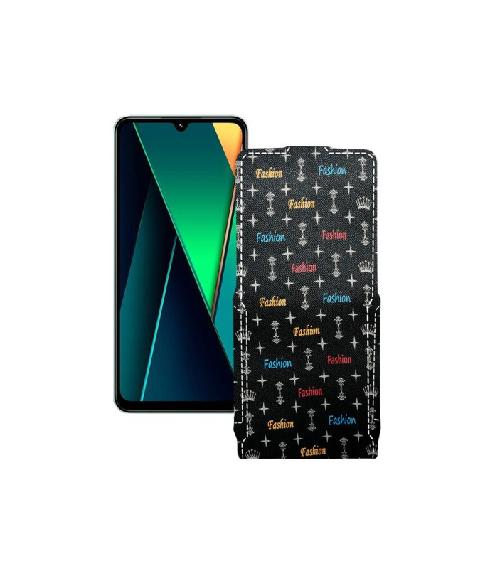 Чохол-флип з екошкіри для телефону Xiaomi Poco C75 5G