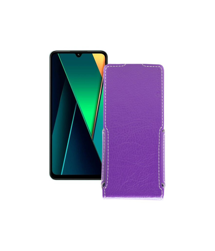 Чохол-флип з екошкіри для телефону Xiaomi Poco C75 5G