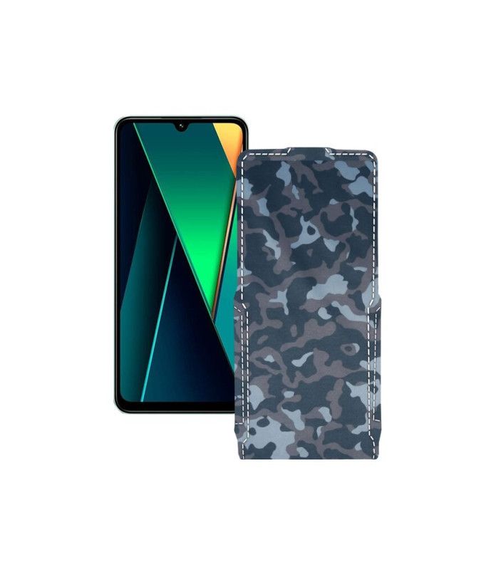 Чохол-флип з екошкіри для телефону Xiaomi Poco C75 5G