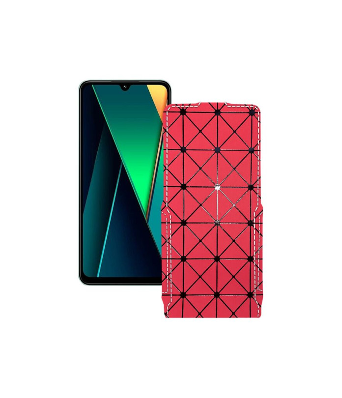 Чохол-флип з екошкіри для телефону Xiaomi Poco C75 5G