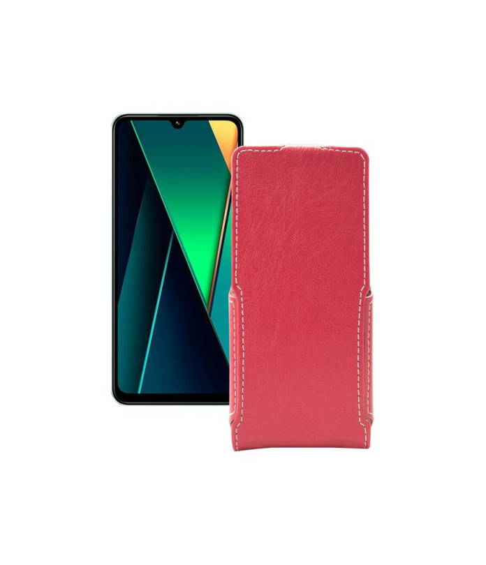 Чохол-флип з екошкіри для телефону Xiaomi Poco C75 5G