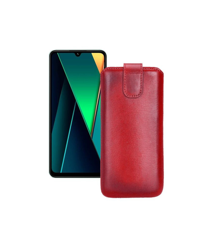 Витяжка зі шкіри для телефону Xiaomi Poco C75 5G