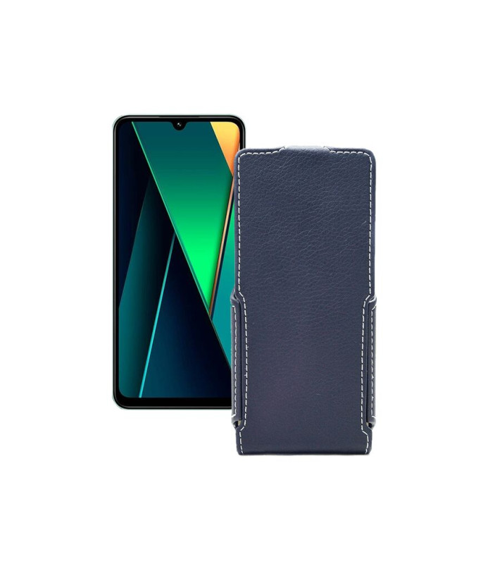 Чохол-флип з екошкіри для телефону Xiaomi Poco C75 5G