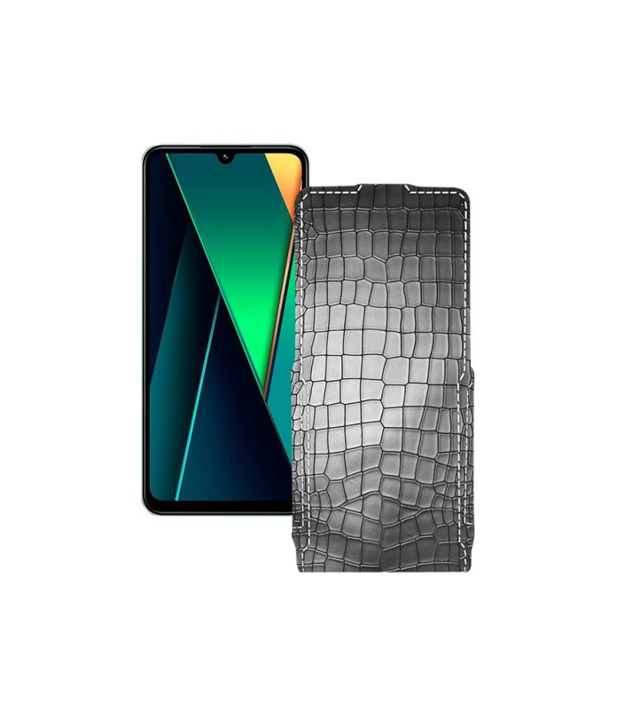 Чохол-флип з екошкіри для телефону Xiaomi Poco C75 5G