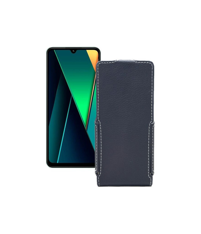 Чохол-флип з екошкіри для телефону Xiaomi Poco C75 5G