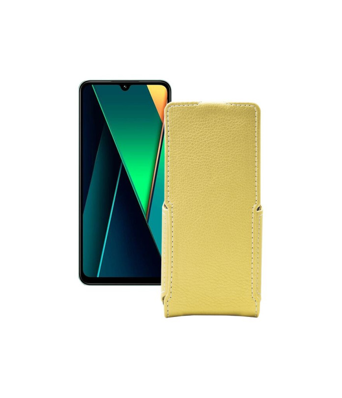 Чохол-флип з екошкіри для телефону Xiaomi Poco C75 5G
