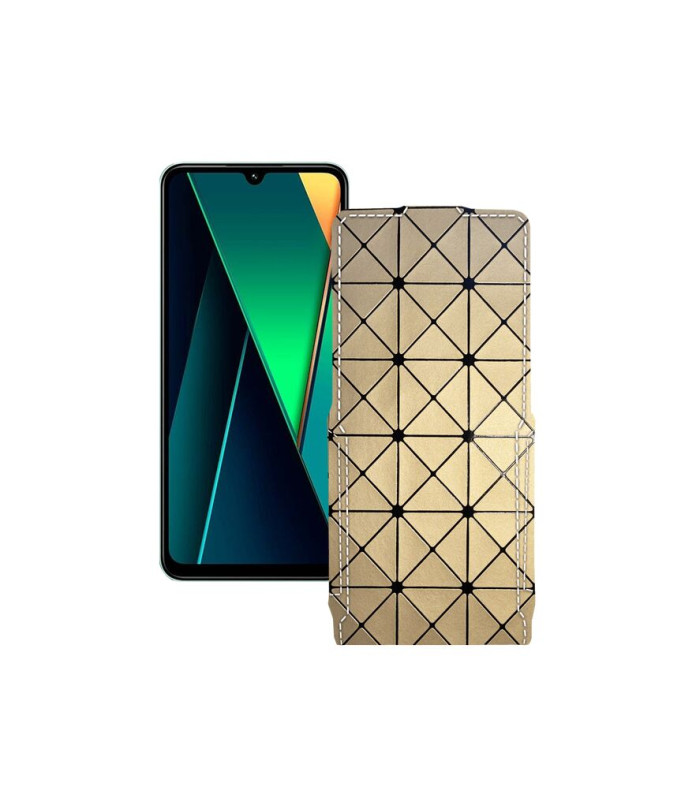 Чохол-флип з екошкіри для телефону Xiaomi Poco C75 5G