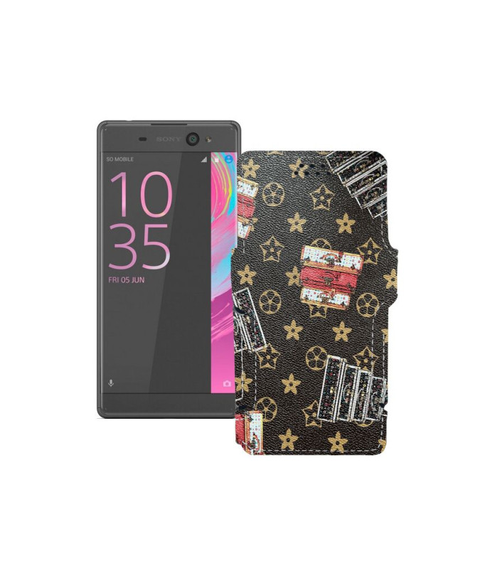 Чохол-книжка з екошкіри для телефону Sony Xperia XA Dual F3113