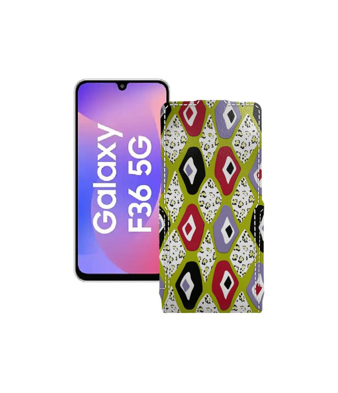 Чохол-флип з екошкіри для телефону Samsung Galaxy F36 5G (E366)