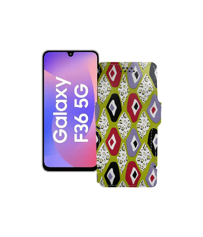 Чохол-книжка з екошкіри для телефону Samsung Galaxy F36 5G (E366)