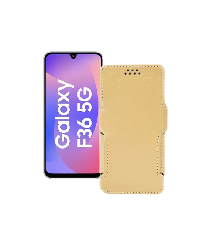Чохол-книжка з екошкіри для телефону Samsung Galaxy F36 5G (E366)